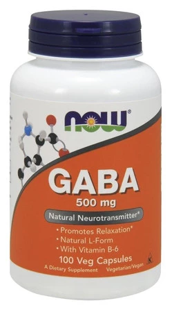 GABA 500 mg z WITAMINĄ B6 100 kapsułek