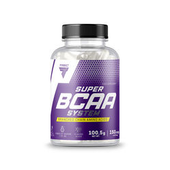 Trec Super BCAA System Aminokwasy + Witamina B6 Regeneracja 150 kaps.
