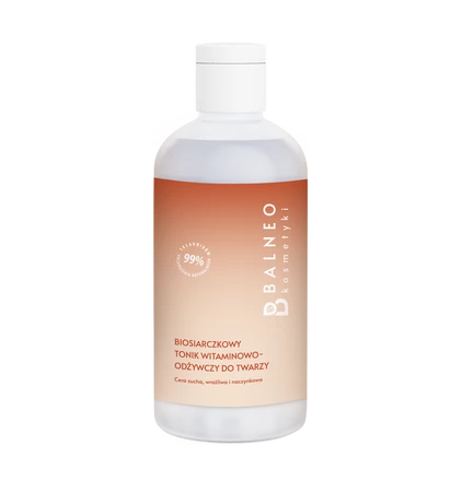 Balneokosmetyki - Biosiarczkowy tonik witaminowo-odżywczy do twarzy 300ml