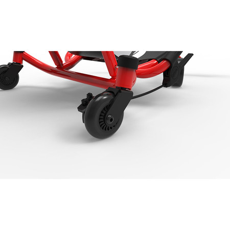 EzyRoller Spinner X Pojazd gokart napędzany nogami z funkcją 360° 4-12 lat Red
