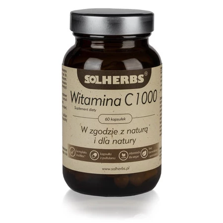 SOLHERBS WITAMINA C 1000 mg - 60 kaps.
