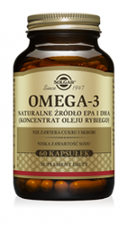 Solgar Omega 3 źródło EPA i DHA 60 kaps.