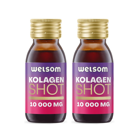 Zestaw: 2x Welsom Kolagen 10 000 Shot 60ml