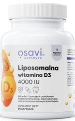 Osavi Liposomalna Witamina D3, 4000 IU - 60 caps
