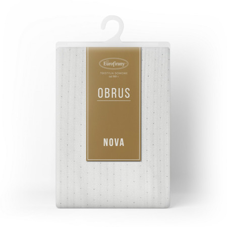 OBRUS ELLEN 140 X 240 CM BIAŁY