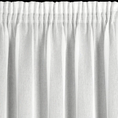 FIRANA GOTOWA OLIVIA NA TAŚMIE 140 X 270 CM BIAŁY