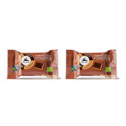 Zestaw: 2x Alce Nero − Herbatniki orkiszowe z gorzką czekoladą fair trade BIO − 28 g