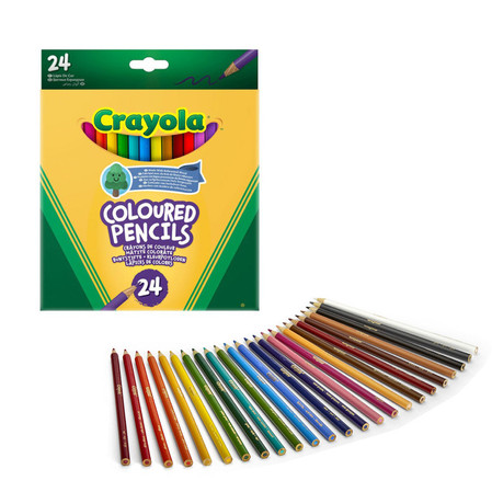 Kredki 24kol ołówkowe 3624 Crayola
