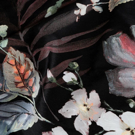 ZASŁONA GOTOWA ALANI NA TAŚMIE 140 X 270 CM CZARNY