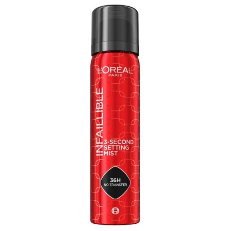 Infaillible 3-Second Setting Mist 3-sekundowy spray utrwalający makijaż 75ml