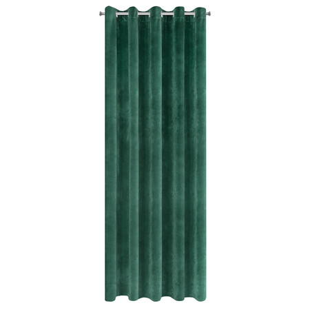 ZASŁONA GOTOWA VILLA 140 X 250 CM CIEMNOZIELONY