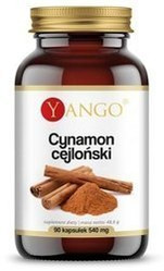 Yango Cynamon cejloński 540 mg 90 kapsułek
