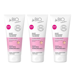 Zestaw: 3x beBIO Baby Hair Complex odżywka do włosów wypadających i osłabionych 200ml