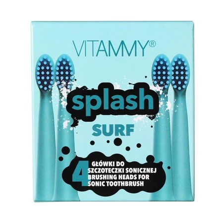 VITAMMY splash surf Końcówki do szczoteczki sonicznej