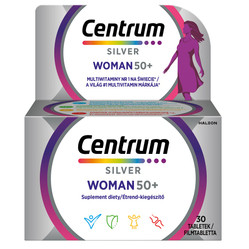 Silver Woman 50+ multiwitaminy dla kobiet suplement diety 30 tabl.
