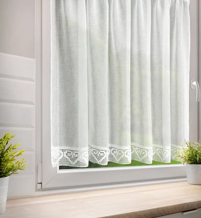 FIRANA GOTOWA GABI NA TAŚMIE 150 X 90 CM KREMOWY