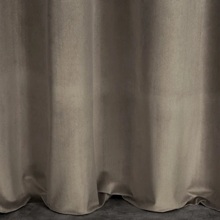 ZASŁONA GOTOWA MELANIE NA TAŚMIE 140 X 270 CM BRĄZOWY