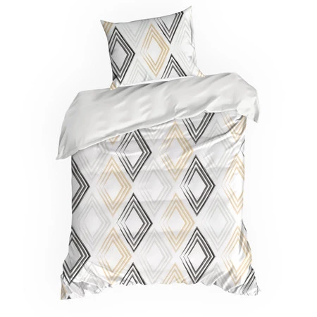 Komplet pościeli satynowej Spring 35, 220 x 200 cm, Biały