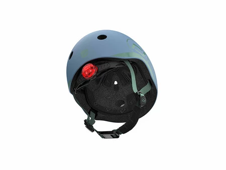 SCOOTANDRIDE Kask XXS-S dla dzieci 1-5 lat Steel