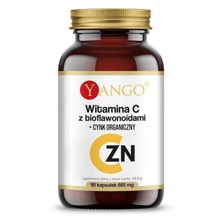 Witamina C z bioflawonoidami + Cynk organiczny