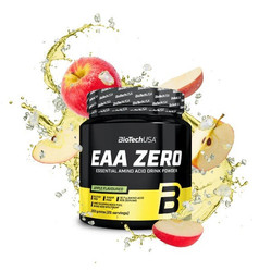 BioTech USA EAA ZERO Aminokwasy 350 g smak jabłko