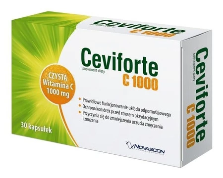 Novascon − CEVIFORTE C 1000 − 30 kaps.