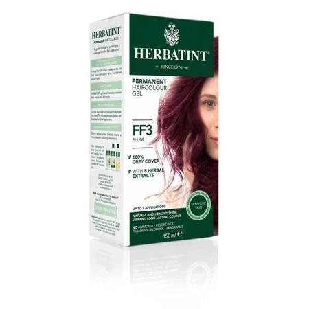 Herbatint Farba w żelu FF3 Śliwkowy 150 ml