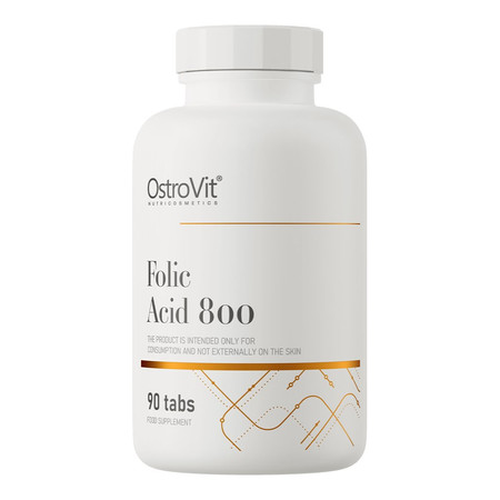 Ostrovit Kwas foliowy 800 mcg 90 tabl.