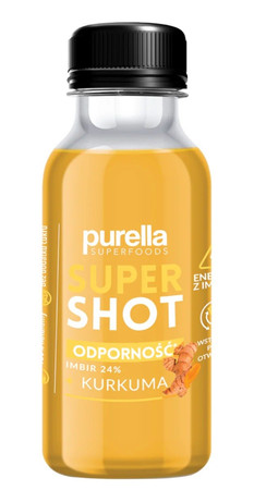 Purella SuperShot Shot imbirowy na Odporność - 100g