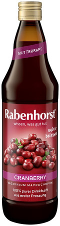 SOK Z ŻURAWINY NFC 750 ml - RABENHORST