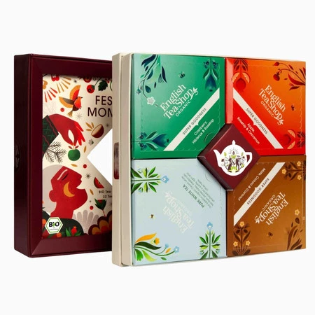 English Tea Shop, Zestaw herbatek FESTIVE MOMENTS, 32 saszetki