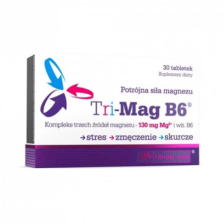 Olimp Magnez TRI-Mag B6 - 30 tabl.