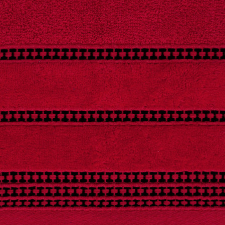 Ręcznik Amanda (07), 30 x 50 cm, Czerwony