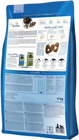 HAPPY DOG Sensible JUNIOR Lamb / Rice 10kg