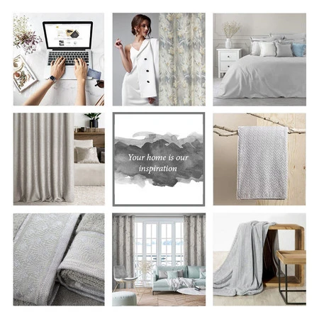 ZASŁONA GOTOWA OLA 140 X 250 CM POPIELATY