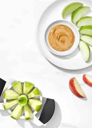 OXO-Krajacz do jabłek stal biało-czarny Good Grips