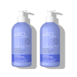 Zestaw: 2x beBIO żel pod prysznic HYALURO bioNAWILŻENIE 350ml