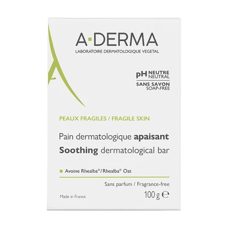 A-Derma Łagodząca kostka dermatologiczna skóra wrażliwa 100 g