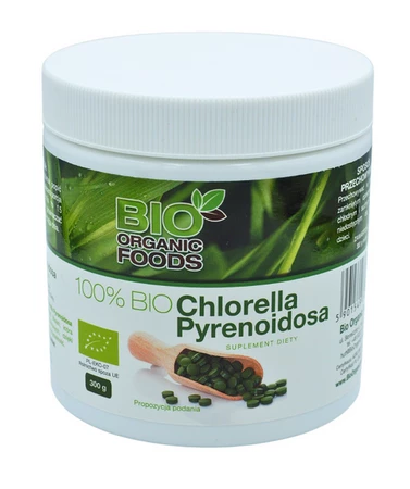 BIO ORGANIC FOOD 100% BIO Chlorella Pyrenoidosa