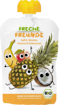 Mus jabł. banan, ananas, kokos 100g EKO