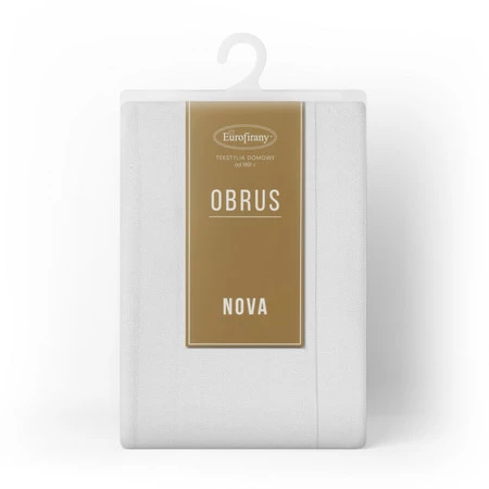 OBRUS STELLA 2 145 X 350 CM BIAŁY