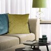 POSZEWKA VELVET 45 X 45 CM BORDOWY