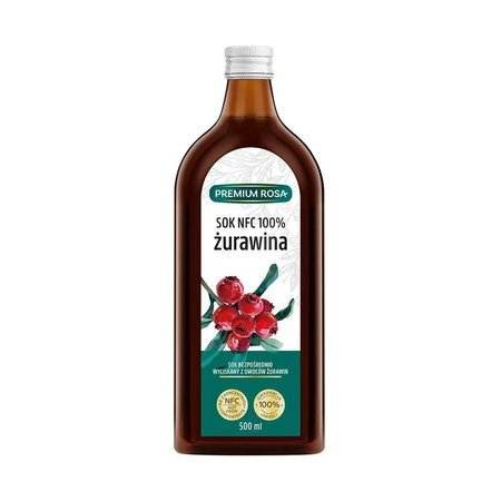 Sok z żurawiny 100% 500 ml