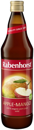 RABENHORST SOK JABŁKO - MANGO NFC BIO 750ml