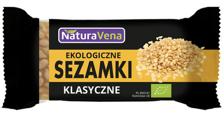 SEZAMKI KLASYCZNE BIO 27 g - NATURAVENA