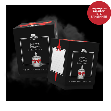 Świeca soj zap. insp. DIOR FAHRENHEIT 485g PREZENT