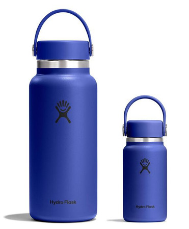 HF-Mini butelka termiczna 200 ml Micro, niebieska