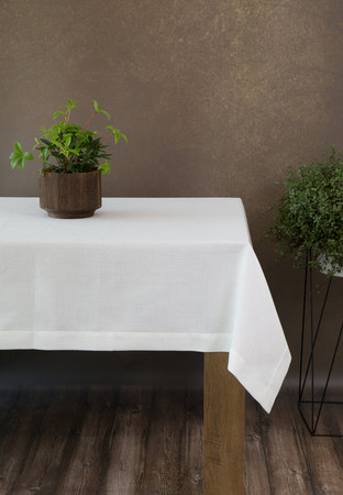 OBRUS STELLA 2 140 X 220 CM BIAŁY