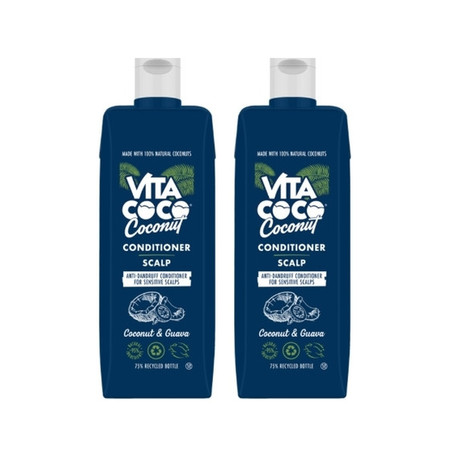 Zestaw: 2x Vita Coco odżywka przeciwłupieżowa do włosów i skóry głowy 400 ml