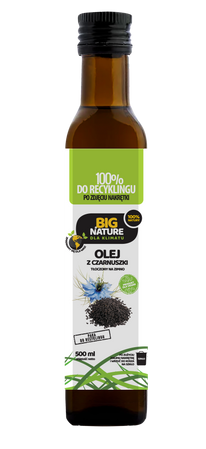 Big Nature Olej z czarnuszki 500 ml